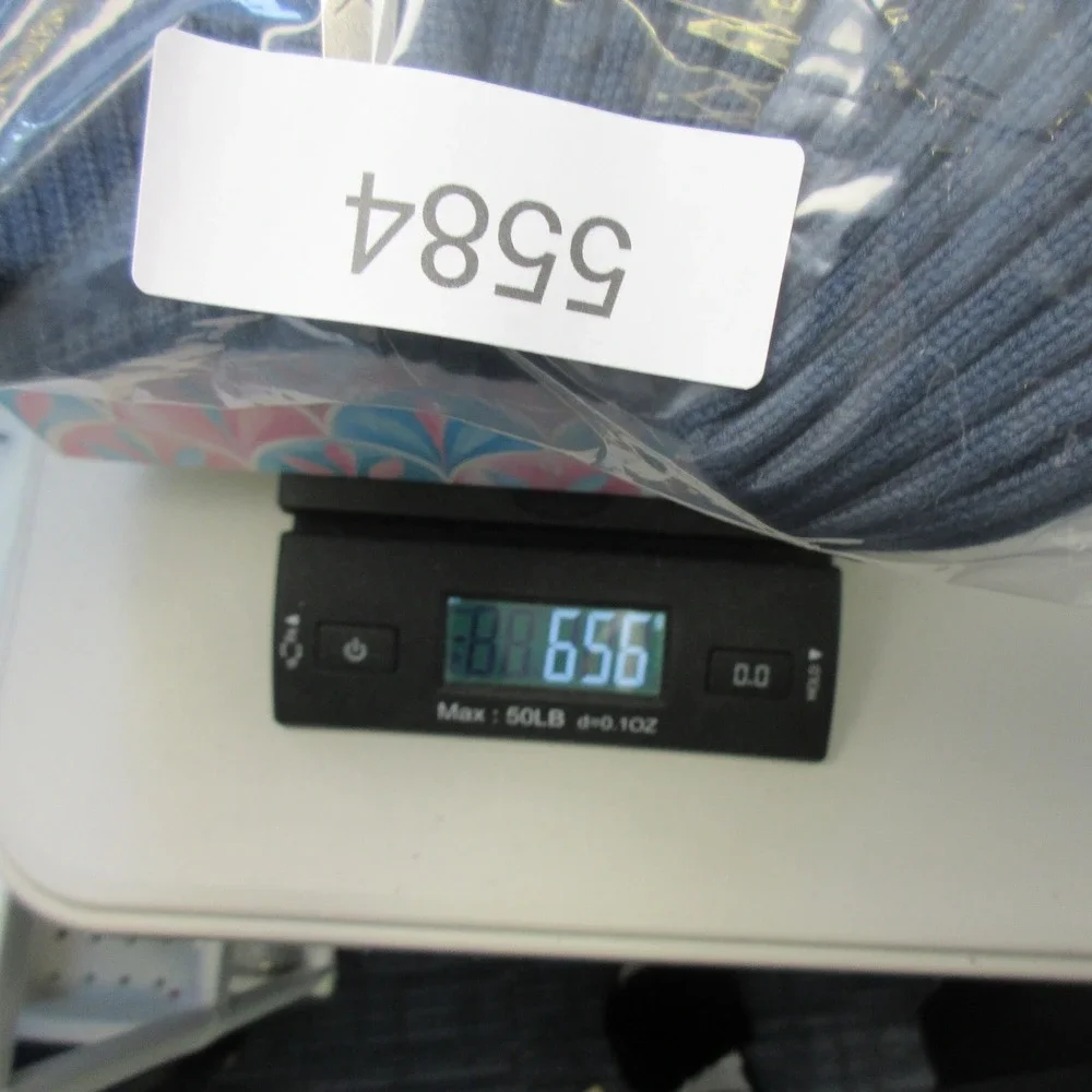 Cuts Clothing 1/4 Zip Long Sleeve Pullover Knit Sweater Men L Blue Casual 656 - Picture 11 of 11